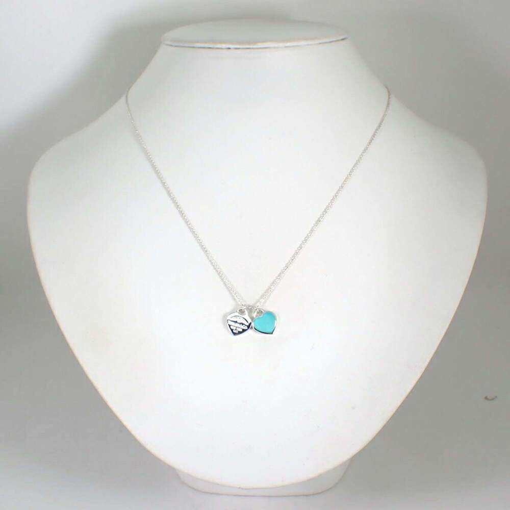 TIFFANY Authentic Silver Heart Necklace - Picture 3 of 9